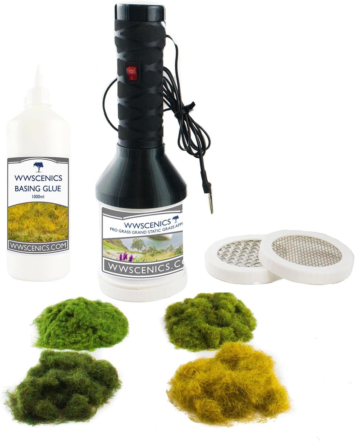 WWScenics Pro Grass Grand Begrasungsgerät Große Starter Set ...